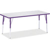 Table Rectangle 30X72 Gy/Pe
