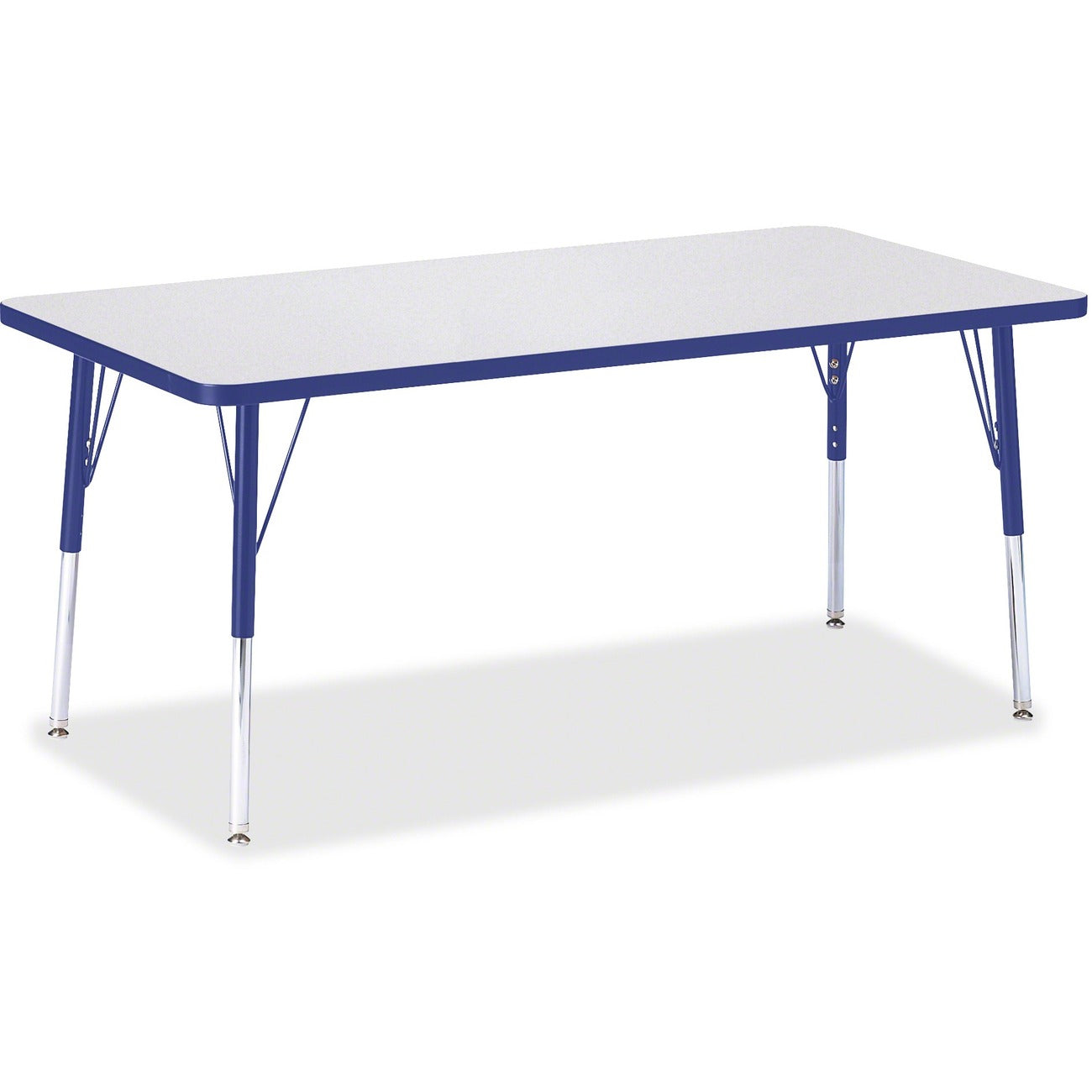 Rectangle Table 30x60 Gray Blue