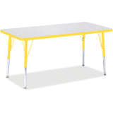 Jonti-Craft Berries Elementary Height Color Edge Rectangle Table