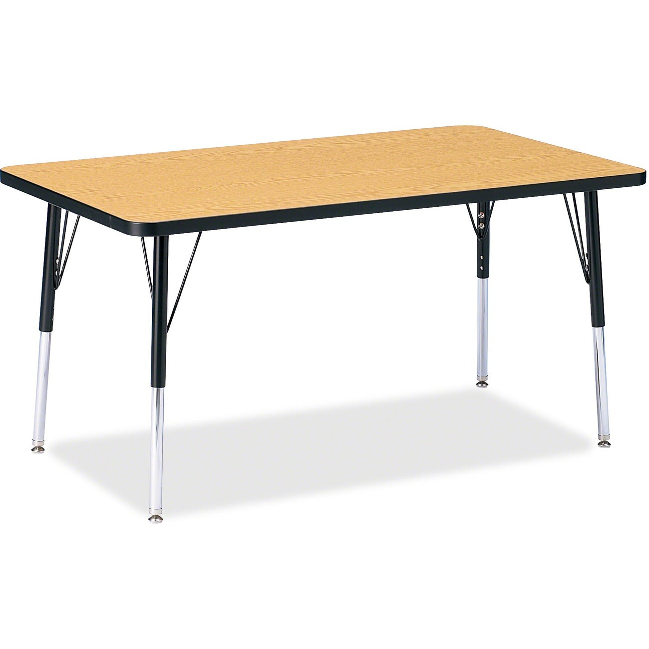 Rectangle Table 30x48 Oak Black