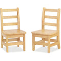 Ladderback Chair 10 inch Maple 2 Pack