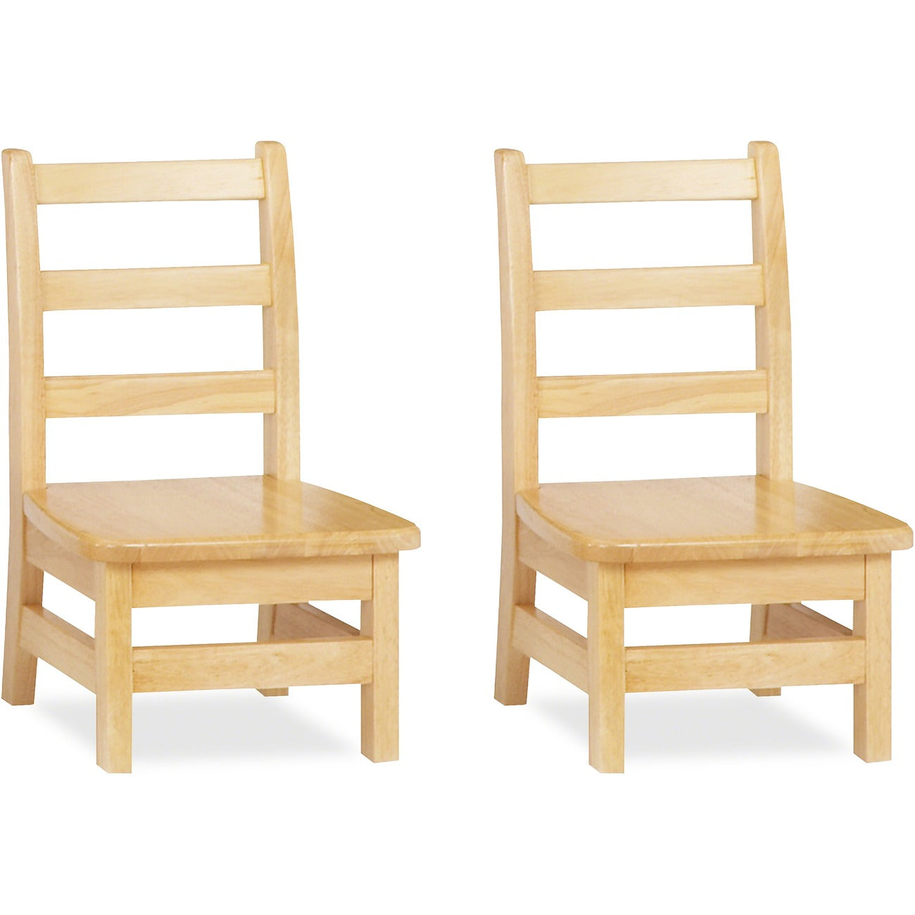Ladderback Chair 8 inch Maple 2 Pack