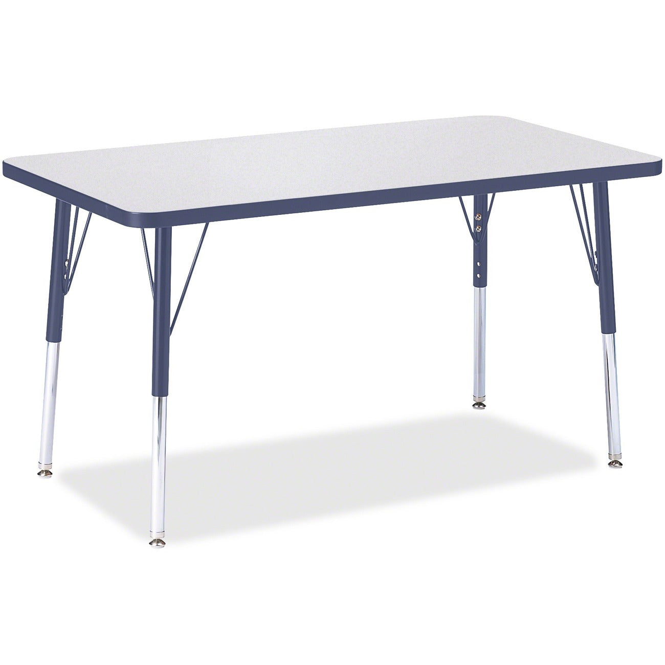 Rectangle Table 24x36 Gray Navy