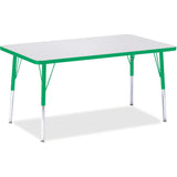 Jonti-Craft Berries Adult Height Color Edge Rectangle Table
