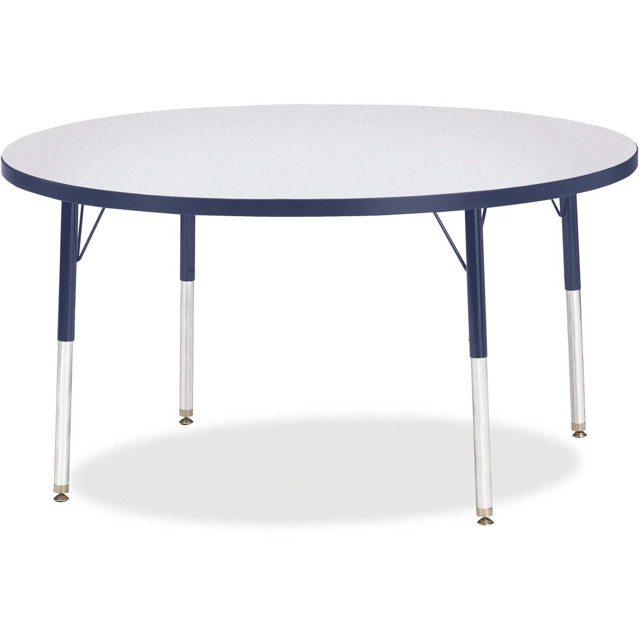 Activity Table 48 inch Round Navy