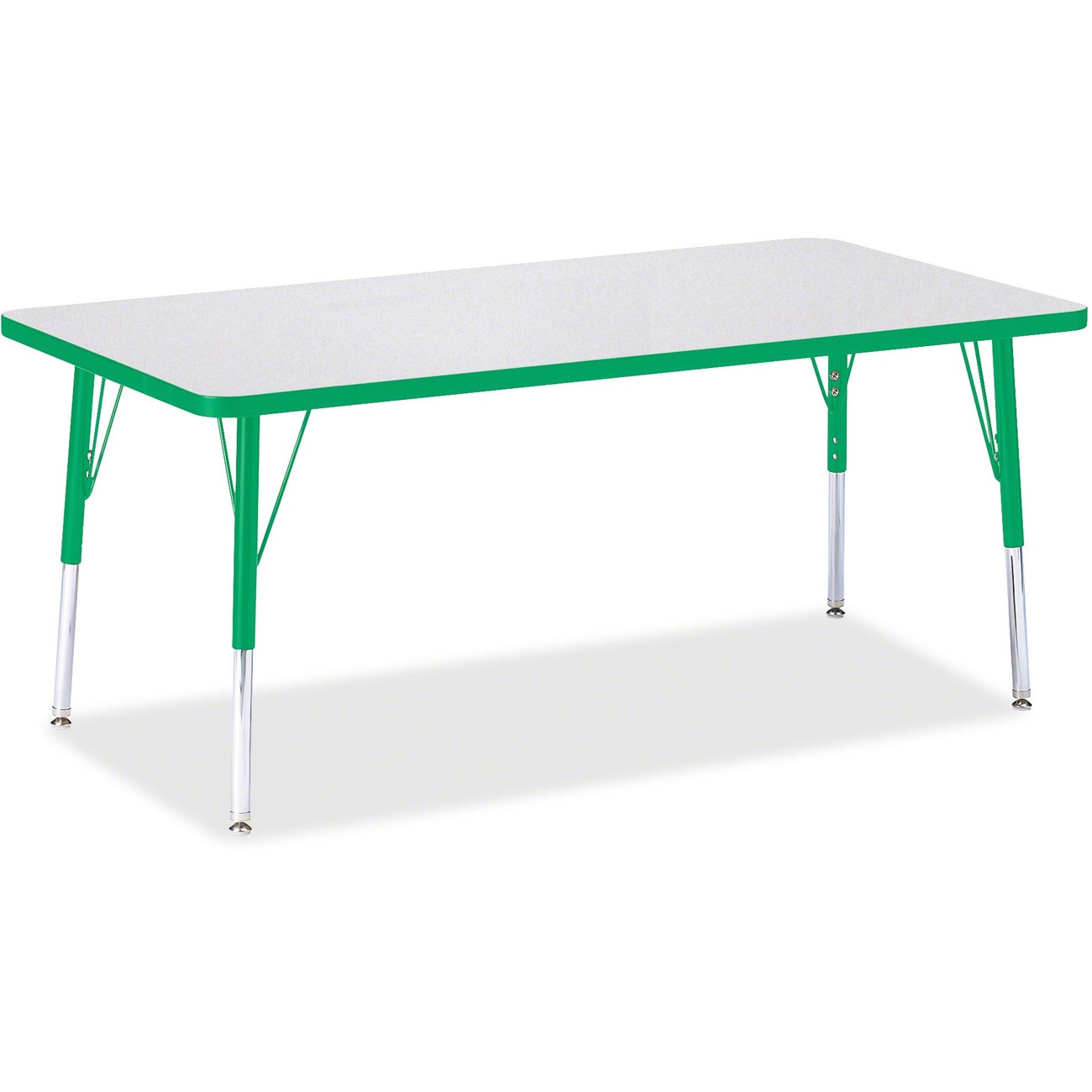 Rectangle Table 30x60 Gray Green