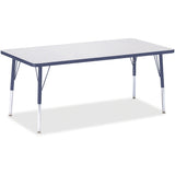 Jonti-Craft Berries Elementary Height Color Edge Rectangle Table