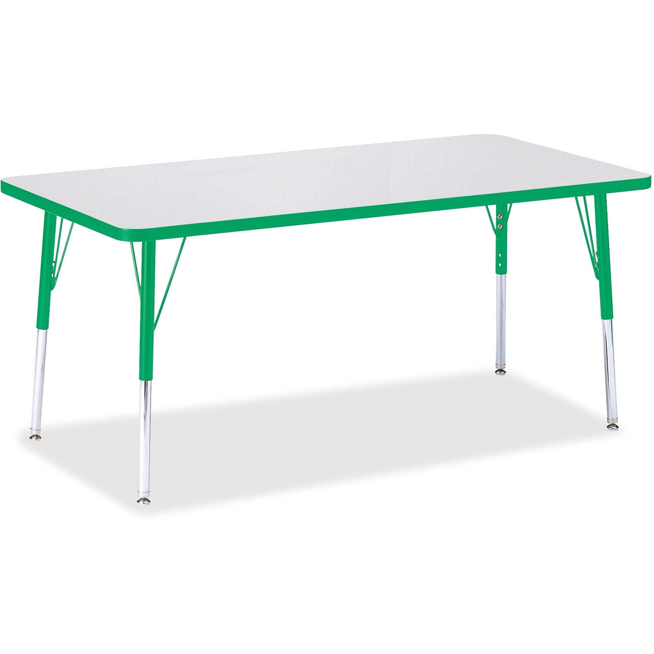 Rectangle Table 30x60 Gray Green