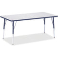 Rectangle Table 30x60 Gray Navy
