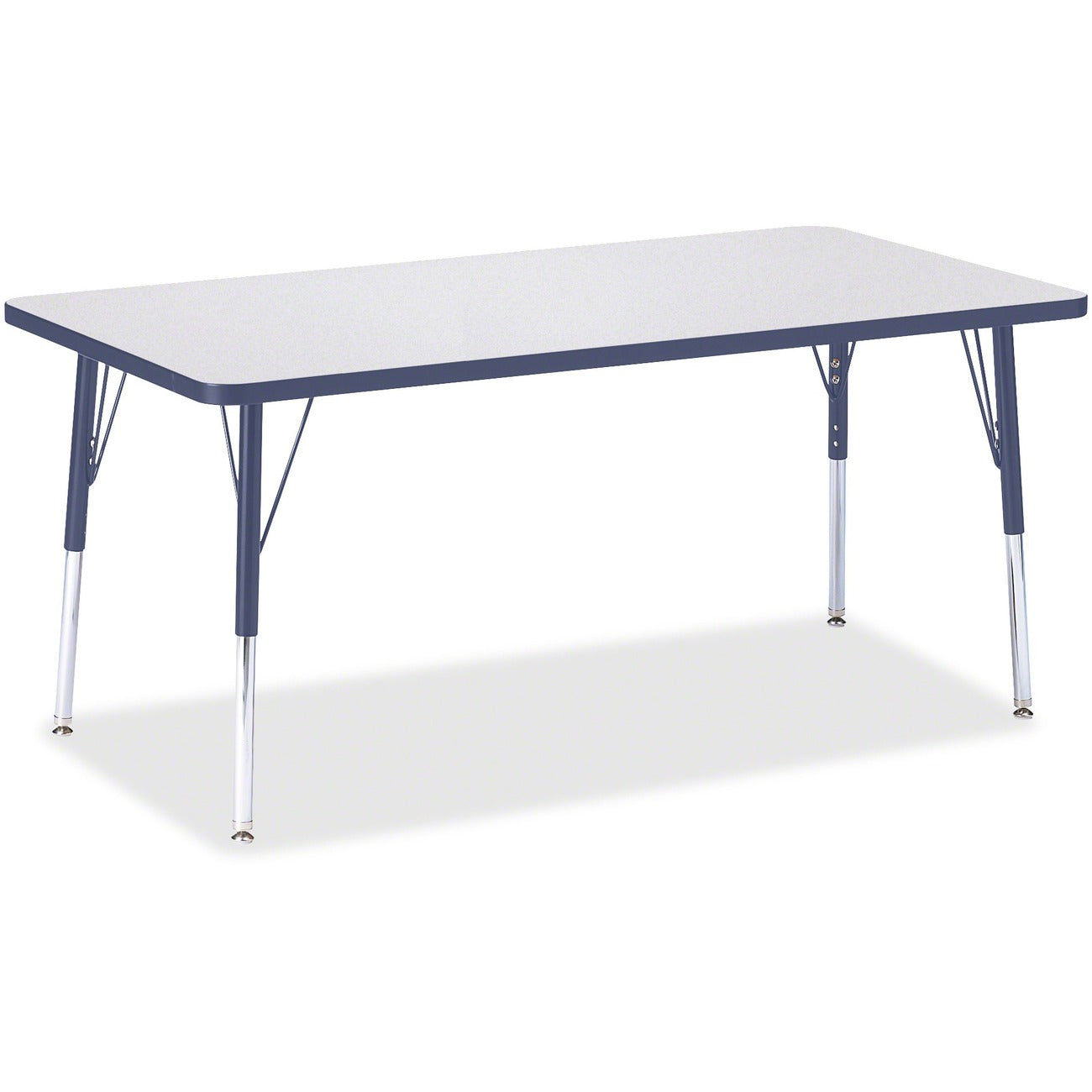 Rectangle Table 30x60 Gray Navy