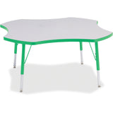 Jonti-Craft Berries Elementary Height Prism Four-Leaf Table