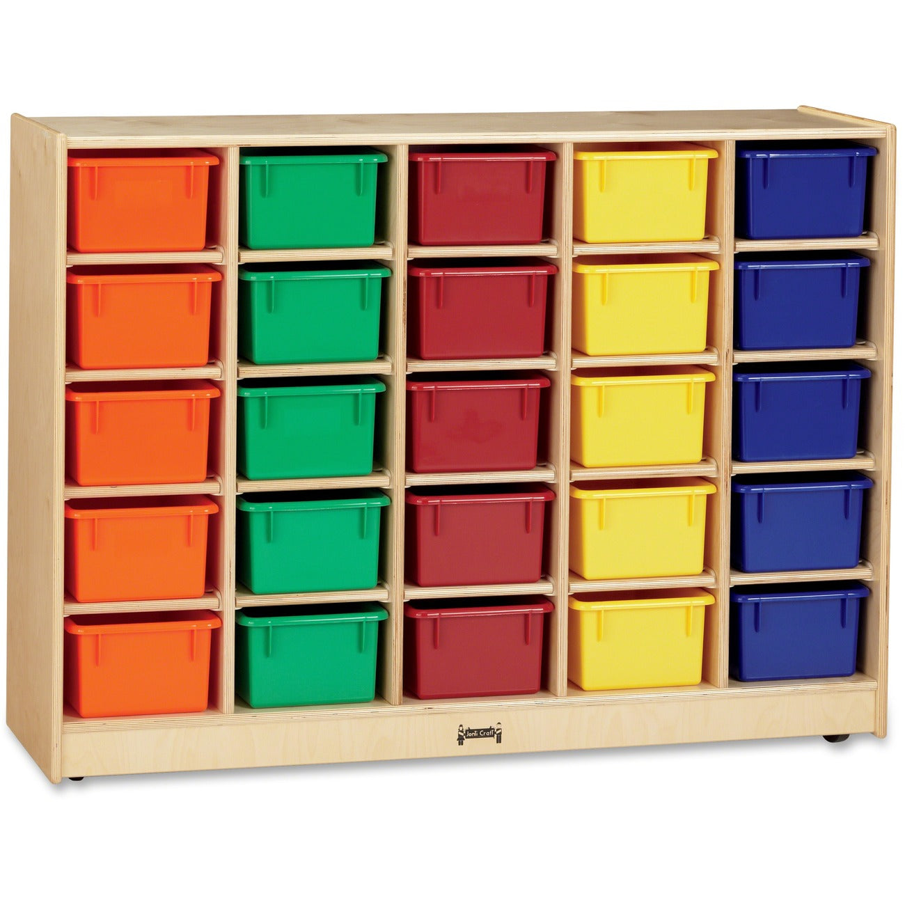 Cubbie 25Tray Color Bins