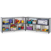 Storage Fold-N-Lck 29.5" Bk
