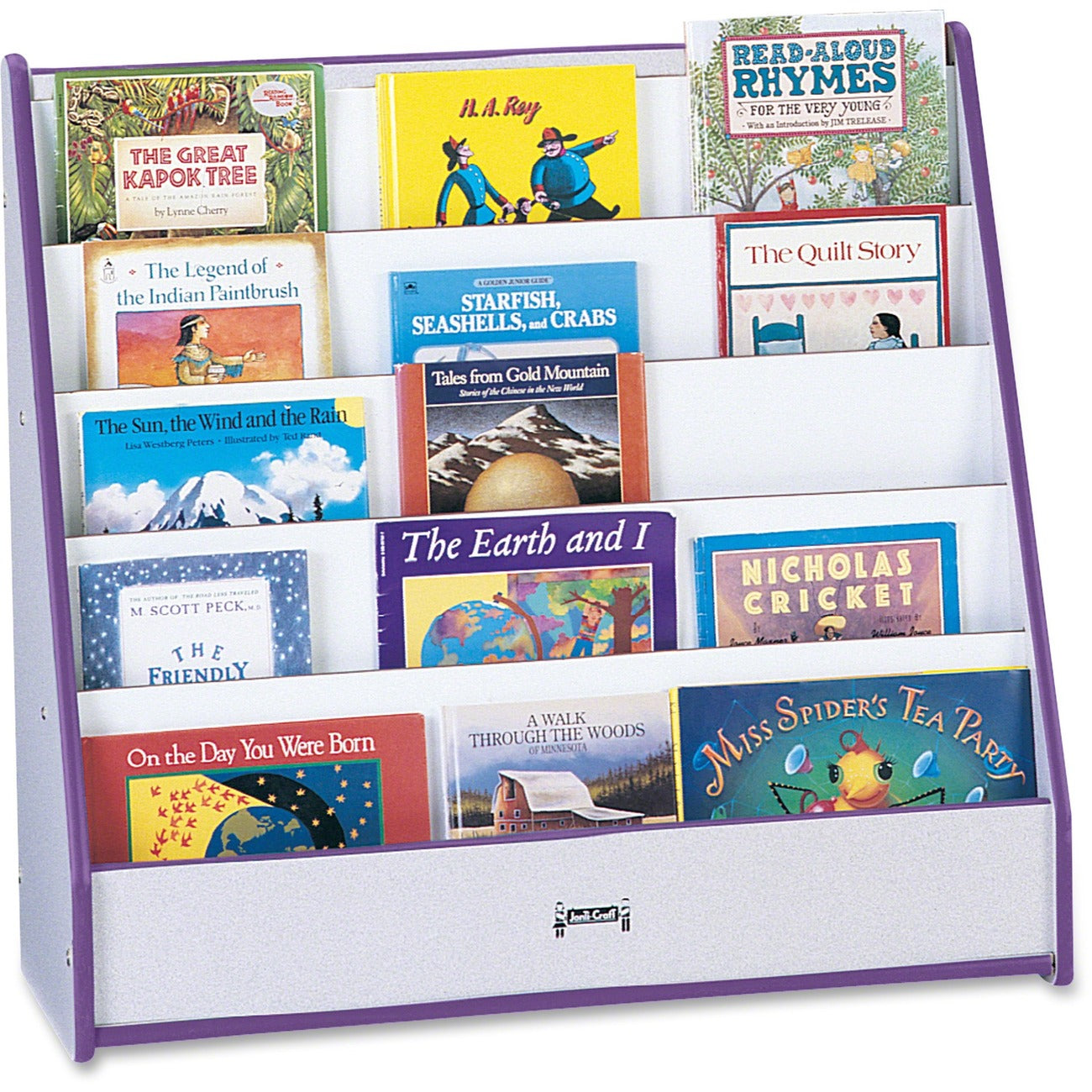 Pick-A-Book Flushback Stand Purple