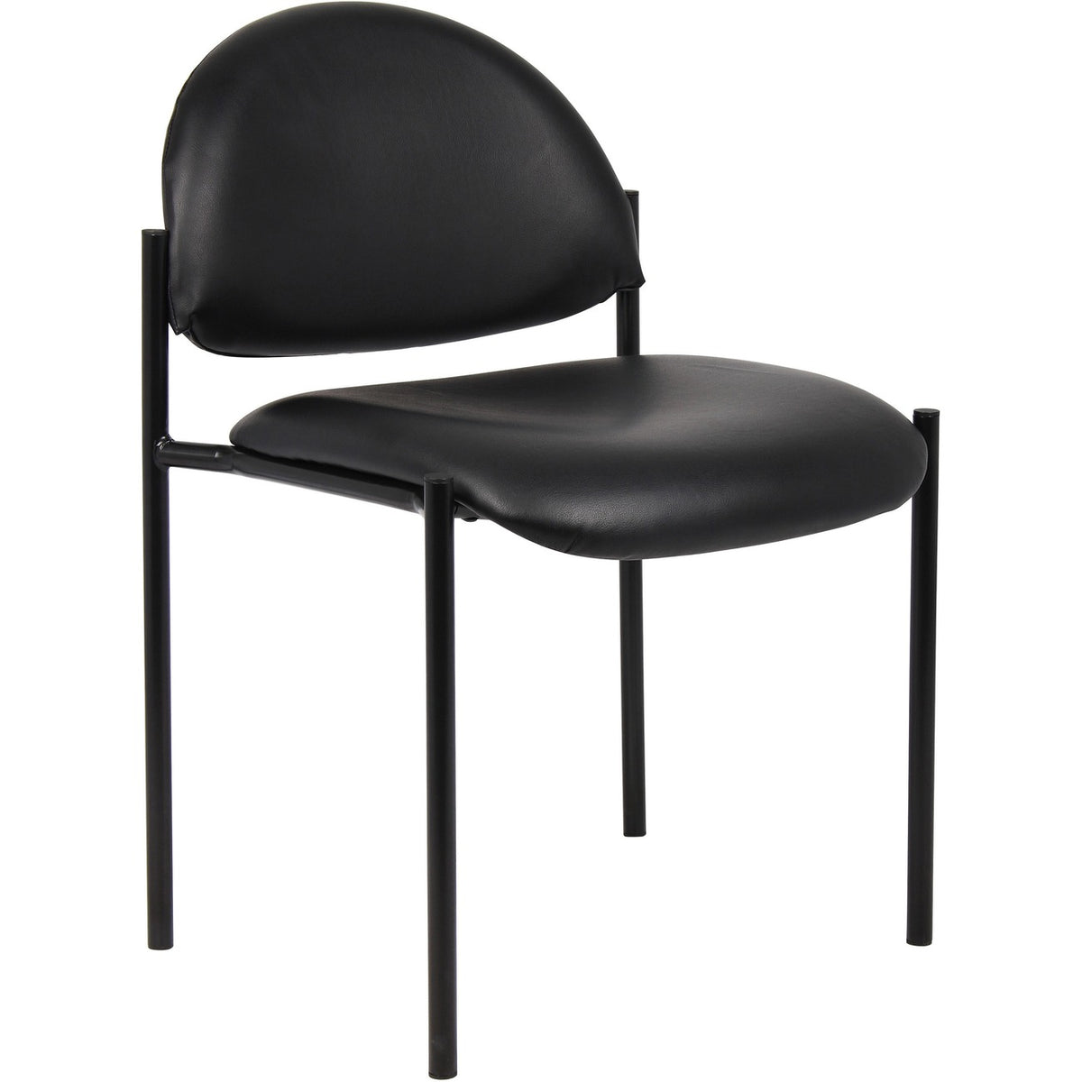 Chair Stacking Vinyl Black