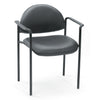 Chair Stacking Vinyl Black