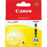 Canon CLI-226YW Original Inkjet Ink Cartridge - Yellow - 1 Each