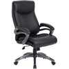 Lorell Executive High-Back Chair with Gun Metal Base