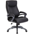 Lorell Executive High-Back Chair with Gun Metal Base