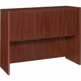 Lorell Essentials Series Stack-on Hutch with Doors