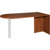 Lorell Essentials Series Peninsula Desk Box 1 of 2