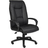 Chair Black Exec Lthrpls