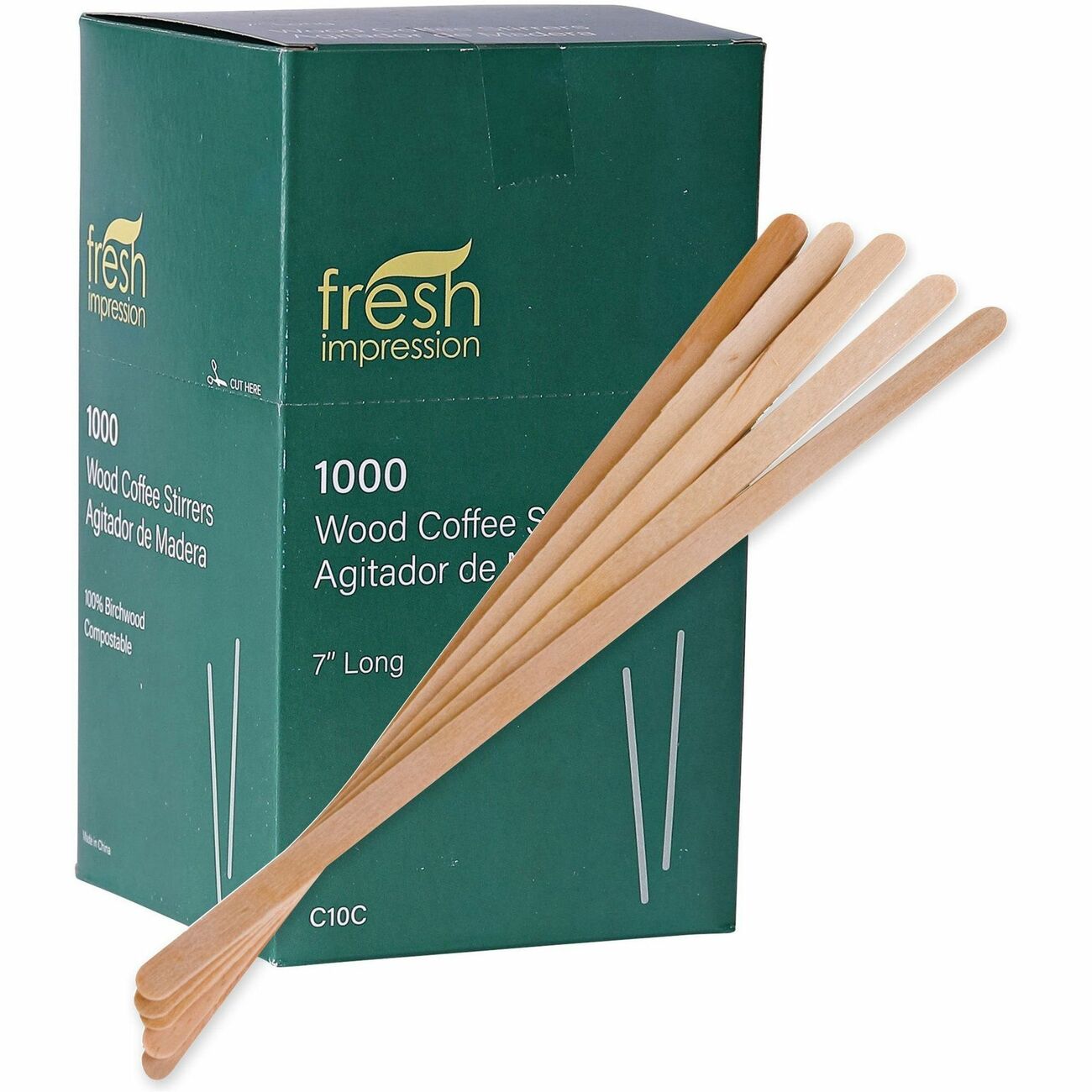 Stick Stir Wood 7'