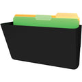 deflecto File Wall Recyc Letter Blk