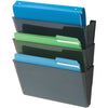 deflecto File Wall Recyc 3Pkt Ltr