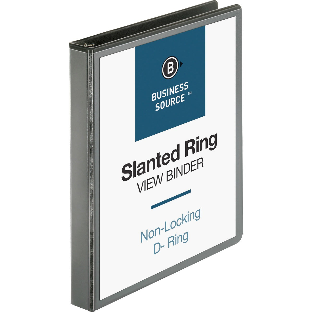 Business Source Binder View D-Ring 1' Bk
