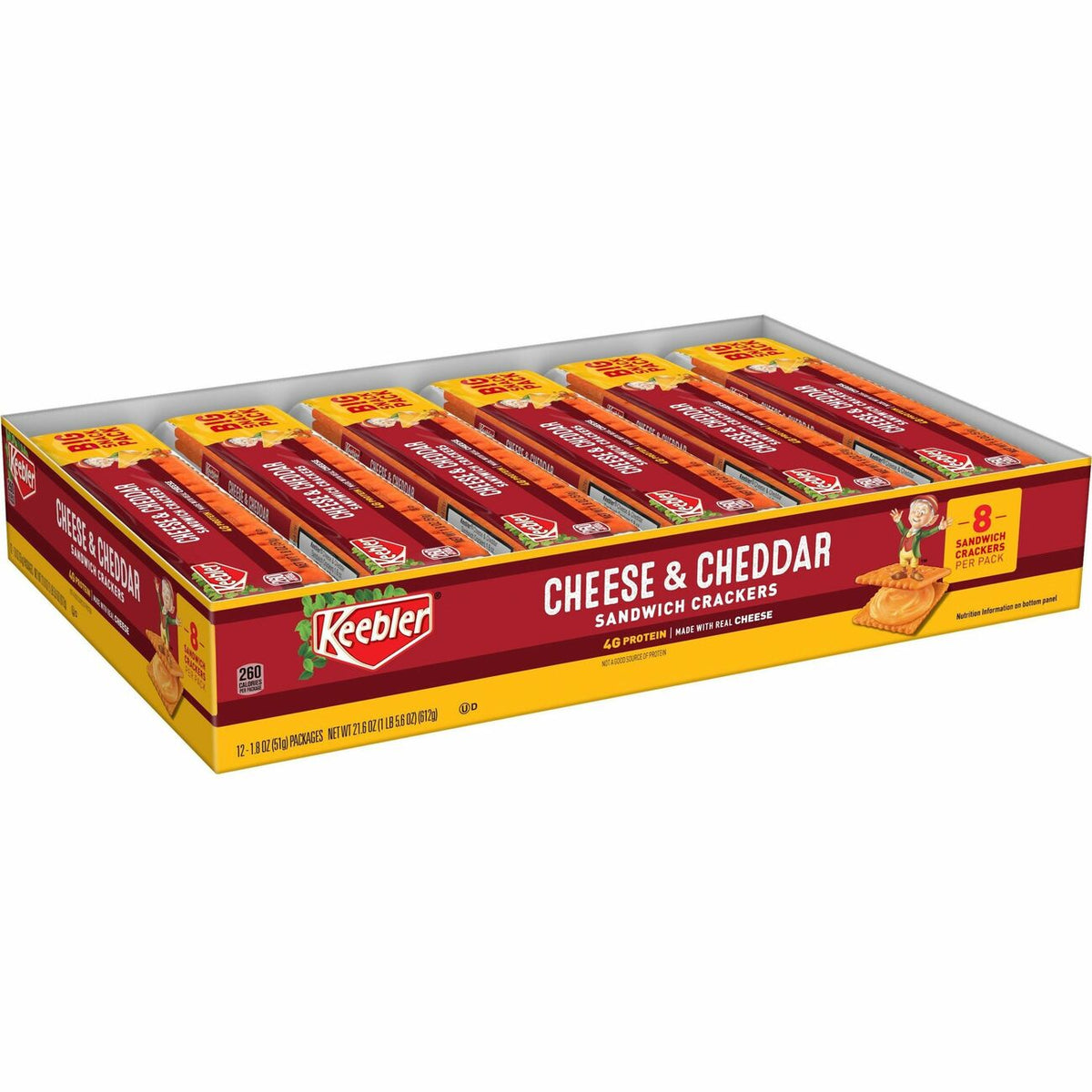 Crackers Cheese Cheddar