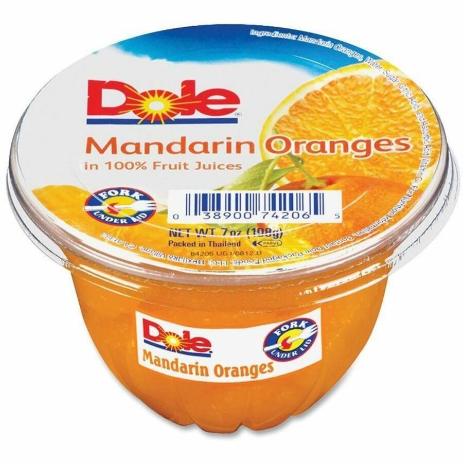 Snack Cup Fruit Mndrn Orang