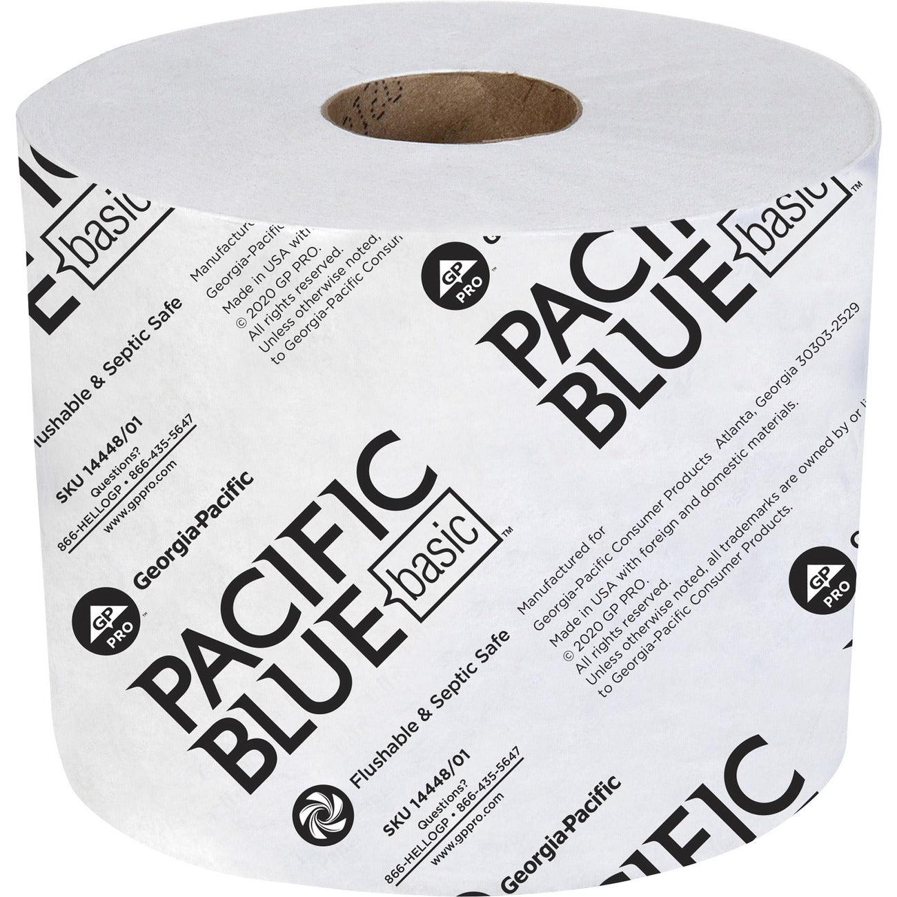 Georgia-Pacific Tissue Stdbath 1-Ply 48Rl