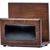Ltr Hlder Lthr Walnut