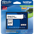 Brother Cartridge Tape 3/4 Bk/We