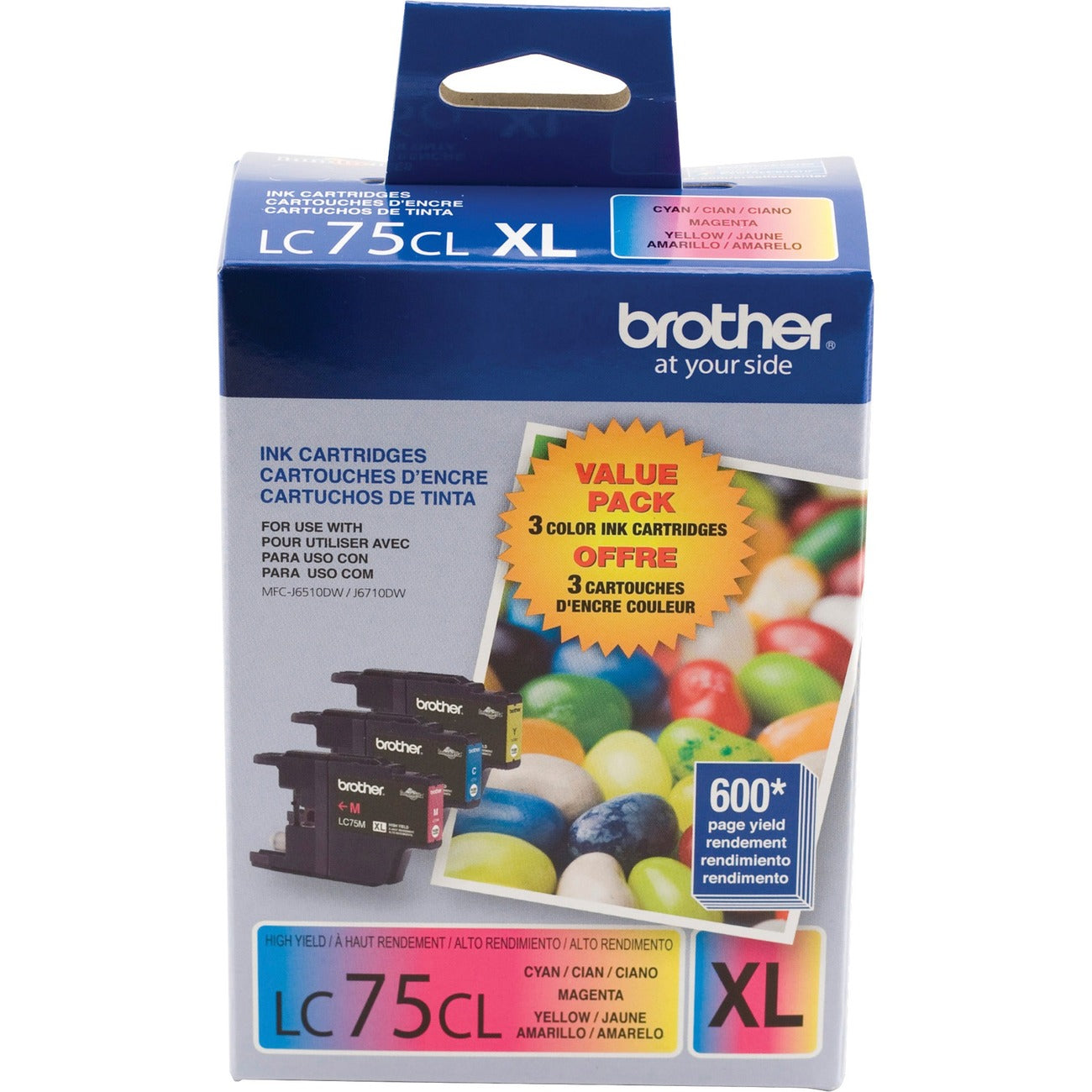 Brother Cartridges Ink Hi Yld C M&Y