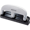 Punch 3-Hole 20Sh Sil/Bk