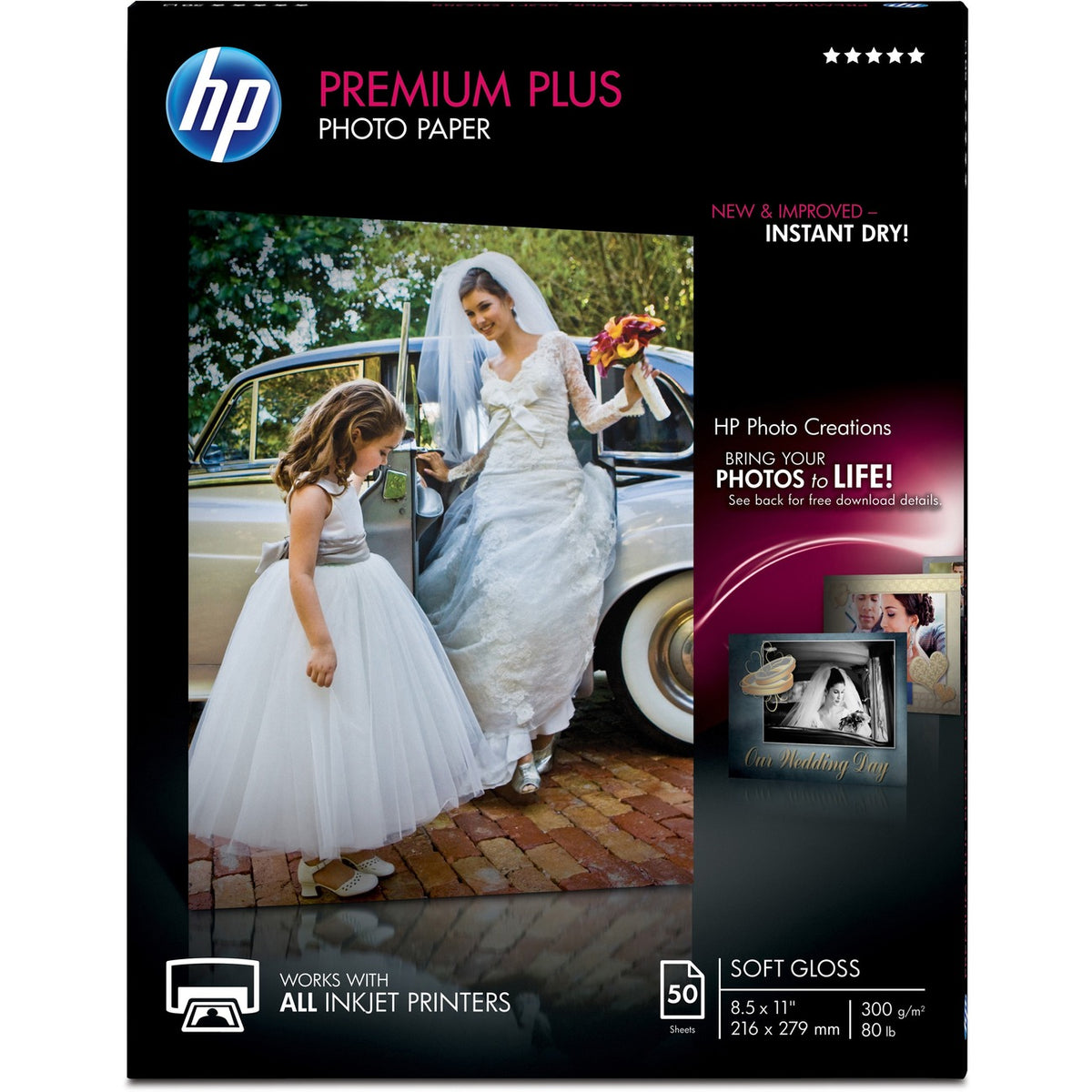HP Paper Photo 8.5X11 Sftgloss