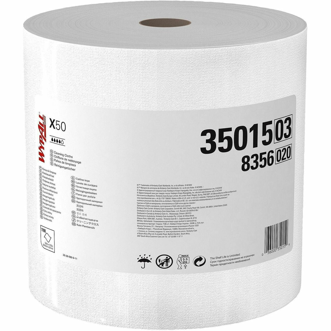 Kimberly-Clark Professional Wipers Food X50 Wypl 1100Sh