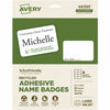 Avery Badge Name Eco 8Up Wh