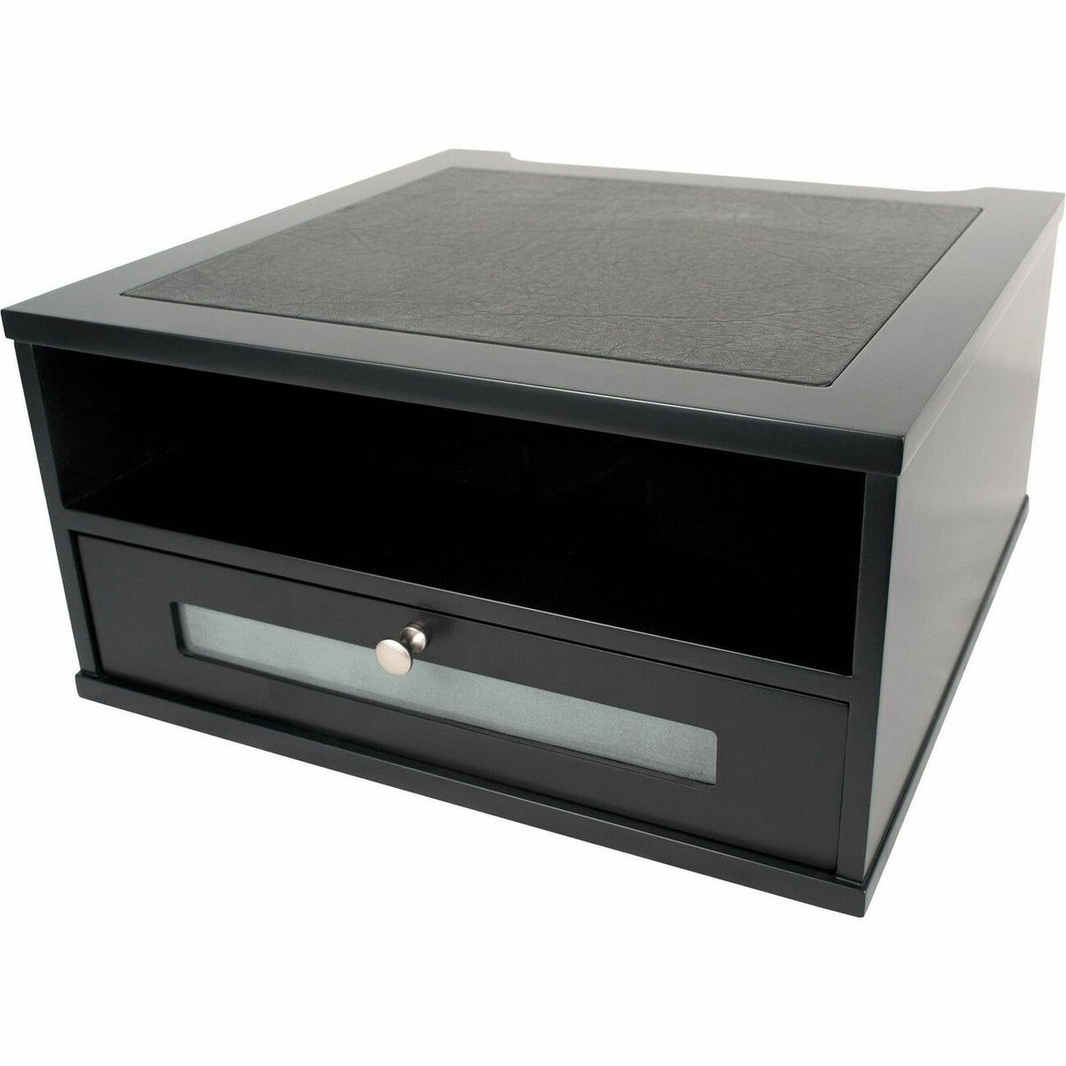 Victor Midnight Black Collection Wood Monitor Riser