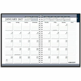 House of Doolittle Tabbed Wirebound Weekly/Monthly Planner