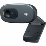 Logitech C270 Webcam - 30 fps - Black - USB 2.0 - 1 Each