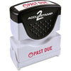 Stamp Accu Shutter Past Due