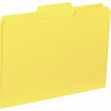 Business Source 1/3 Tab Cut Letter Recycled Top Tab File Folder