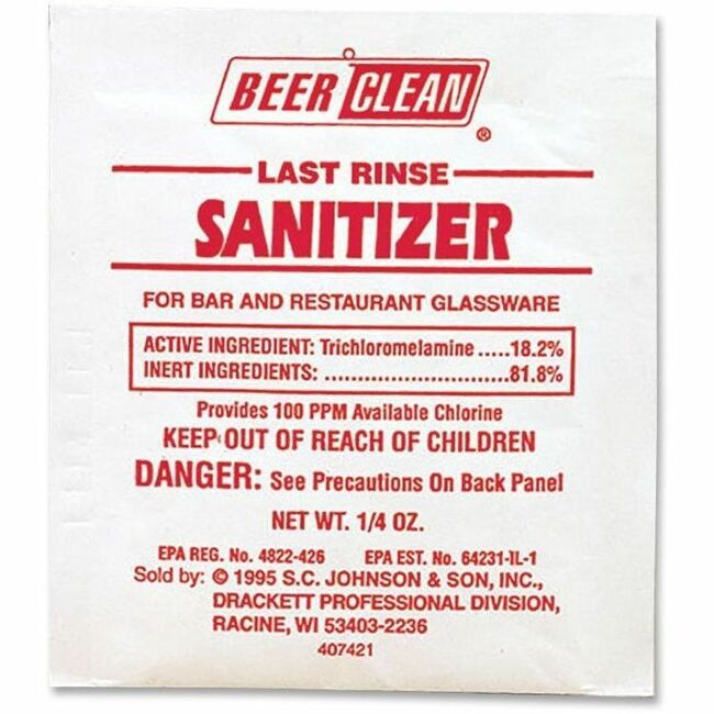 Diversey Sanitizer Lst Rins Beer Cln