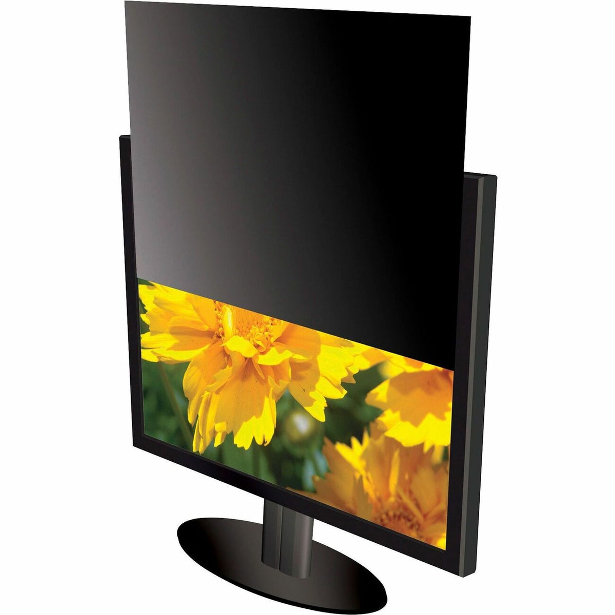 Kantek Secure-View Widescreen Blackout Privacy Filter Black