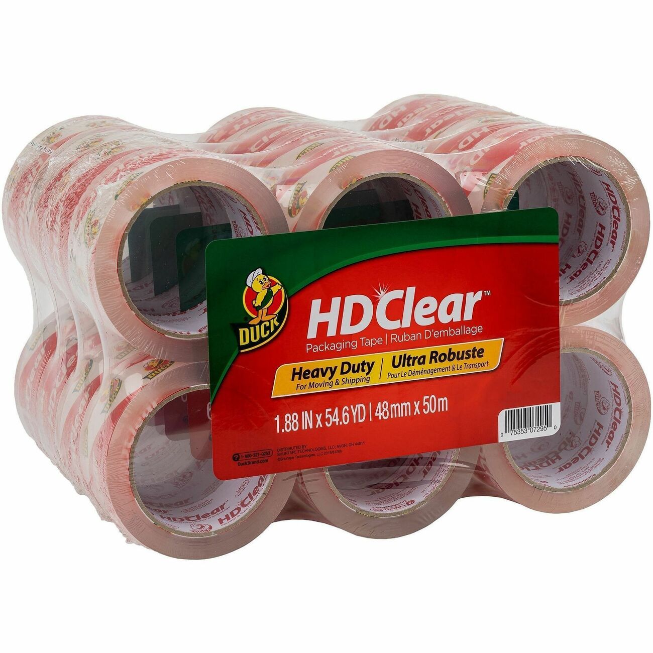 Tape Pkg Crystalclear 24Pk