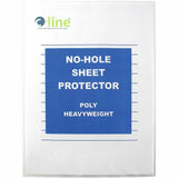 C-Line No-Hole Poly Sheet Protectors