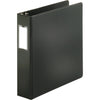 Business Source Binder Lblhldr Slant 2" Bk